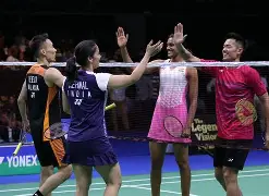 印尼羽毛球队碾压法国羽毛球队,斯里坎特惊艳世界 印尼羽毛球队碾压法国羽毛球队,斯里坎特惊艳世界